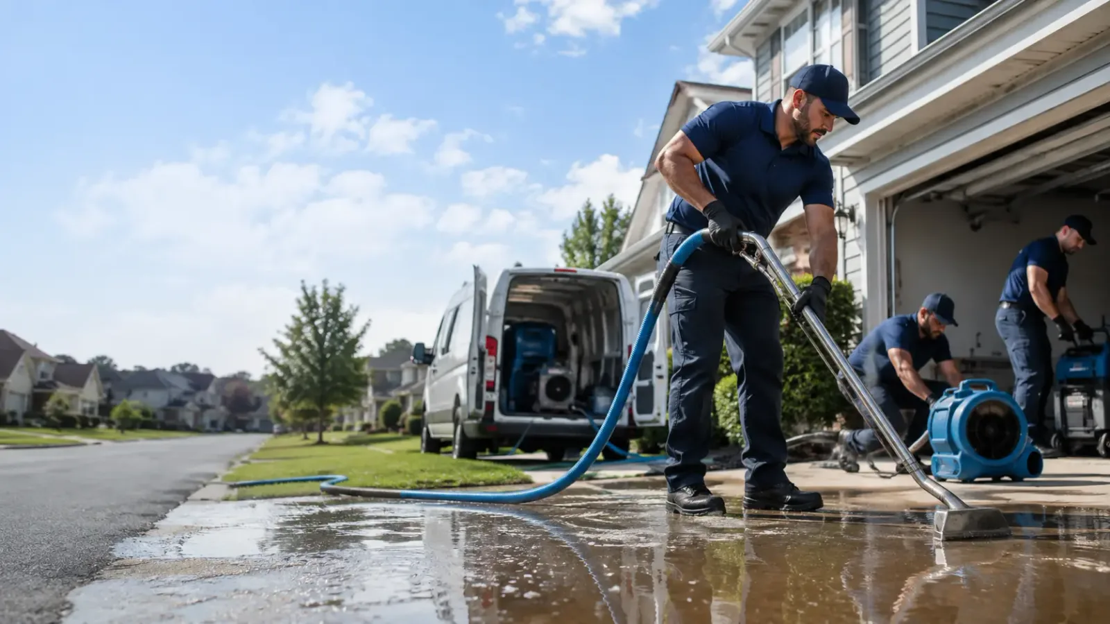 Flood Damage Restoration in Woden, IA